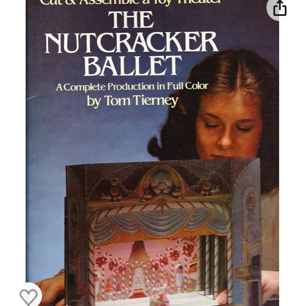 Cut & Assembe a Toy Theater - THE NUTCRACKER BALLET - by Tom Tierney